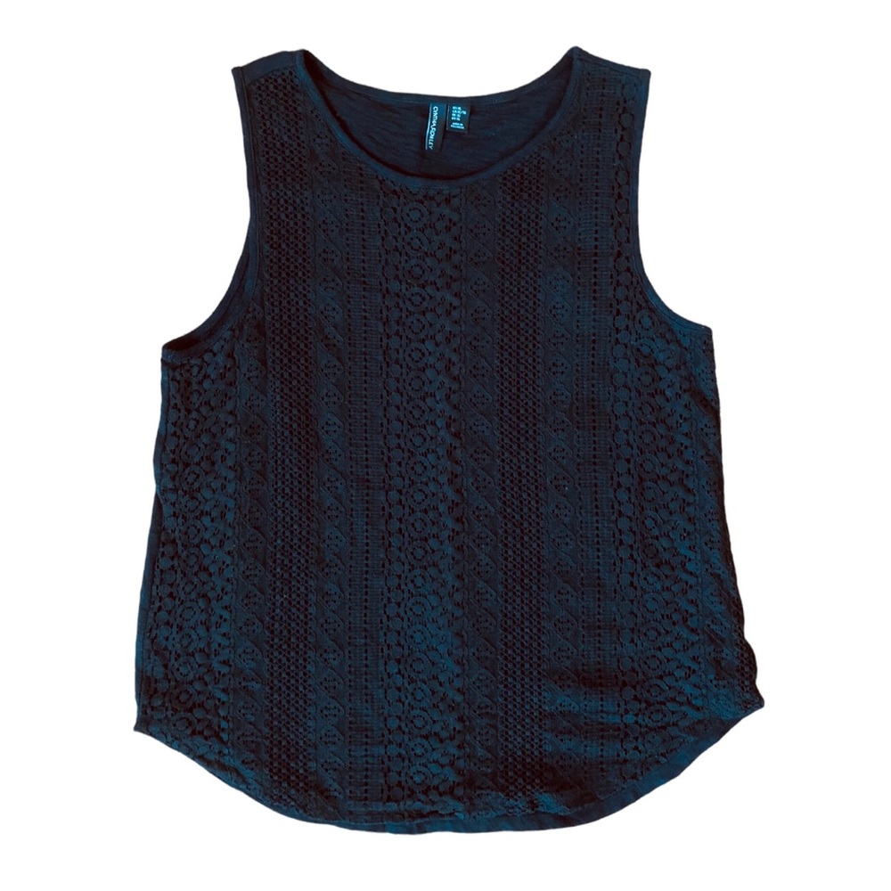 Cynthia Rowley | Fully Lined Lace Tank Top | size XL
